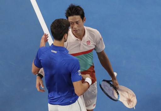 Australian Open. Nishikori nie wytrzymał fizycznie, Dżoković w półfinale