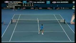 Roger Federer v. Janko Tipsarevic 2008 Australian Open