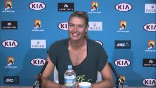Sharapova’s admiration for Aussie journo –...
