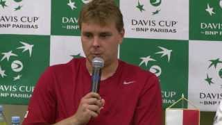 Davis Cup Polska-Australia Marcin Matkowski