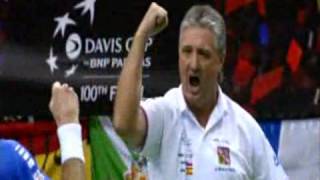 Stepanek v Almagro Czech Republic 3-2 Spain –...