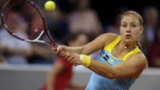 2013 Porsche Tennis Grand Prix QF WTA Highlights
