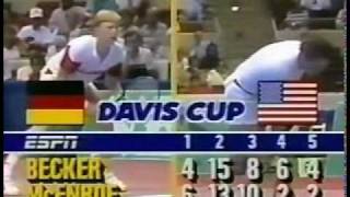 Davis Cup 1987 – McEnroe vs Becker – 31/31