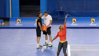 Serena Williams First Practice – Australian Open...