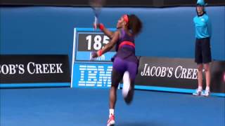 Serena Williams Hits Herself In The Face –...