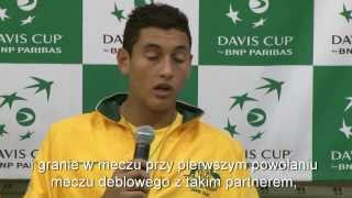 Davis Cup Polska-Australia Nicolas Kyrgios