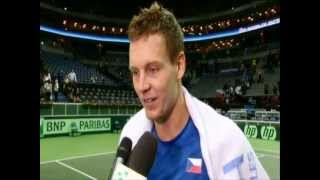 Tomas Berdych Interview – Davis Cup 2012