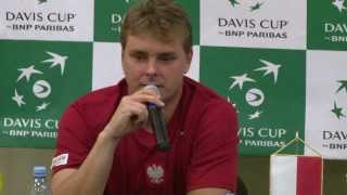 Davis Cup Polska-Australia Marcin Matkowski