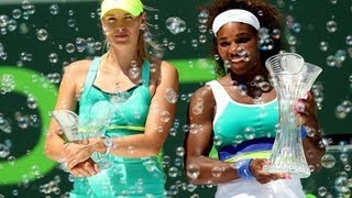 2013 Sony Open Tennis Final WTA Highlights