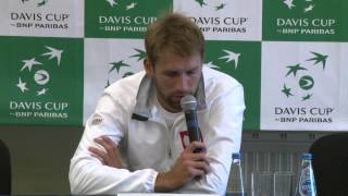 Davis Cup Polska-Australia Łukasz Kubot