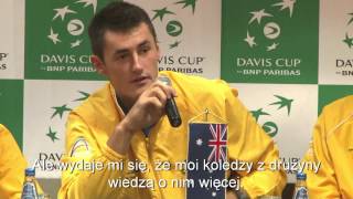 Polska – Australia: Bernard Tomic