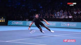 Novak Djokovic Vs Tsonga HIGHLIGHTS ATP WORLD TOUR...