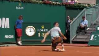 Dimitrov Diving Hot Shot Monte-Carlo Rolex Masters