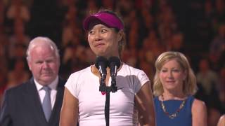 Li Na’s brilliant winner’s speech –...