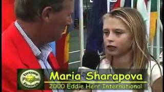 Maria Sharapova at 13 years old