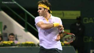 Roger Federer slow motion HD