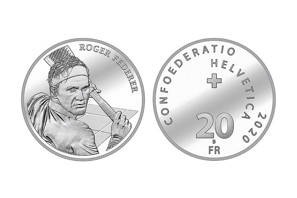 Ponad 30 tysięcy monet z Federerem wyprzedane!