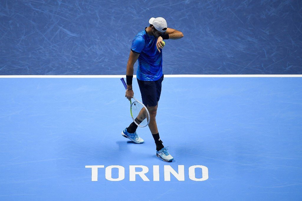 ATP Finals. Krecz Berrettiniego