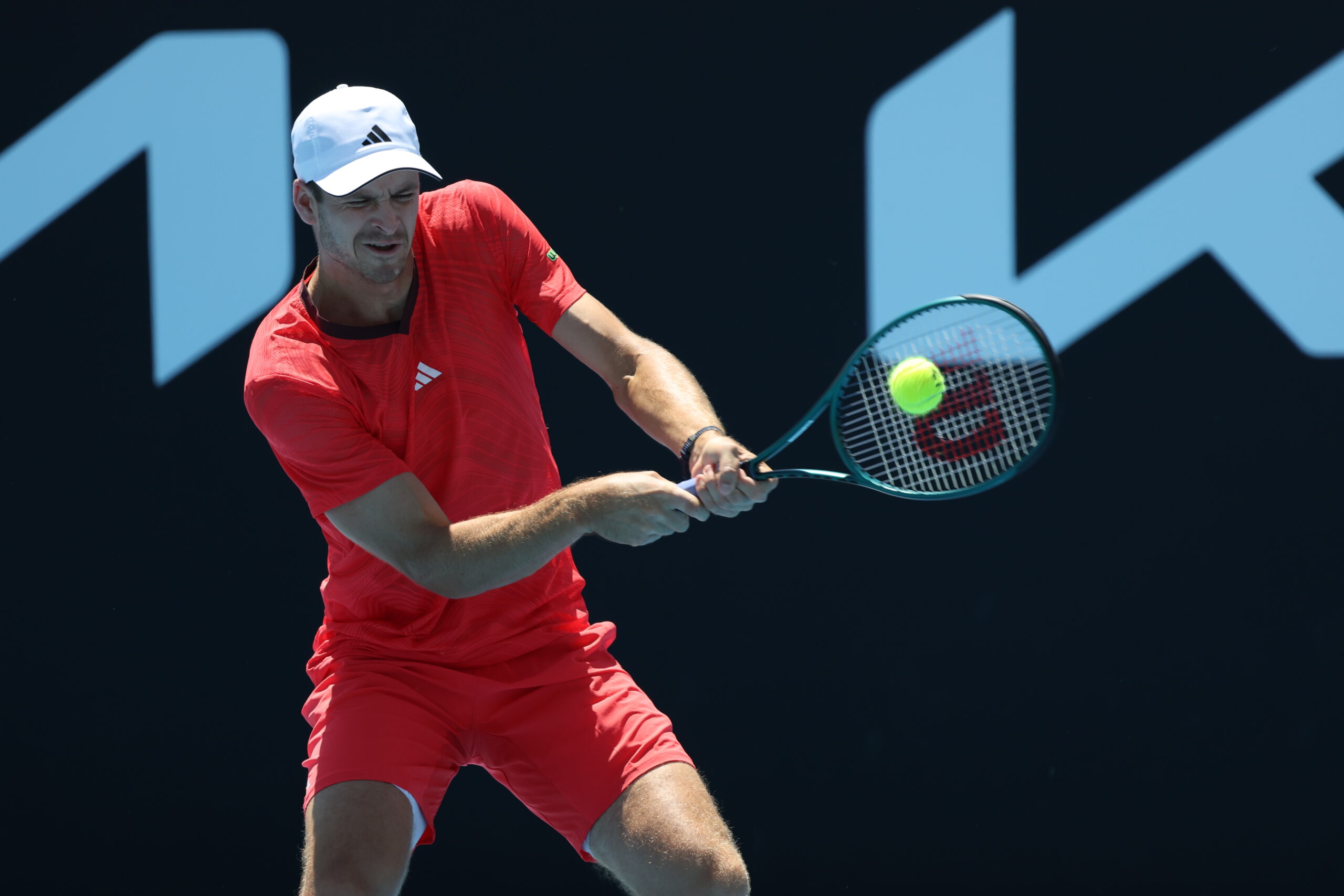 Hubert Hurkacz po meczu z Tallonem Griekspoorem