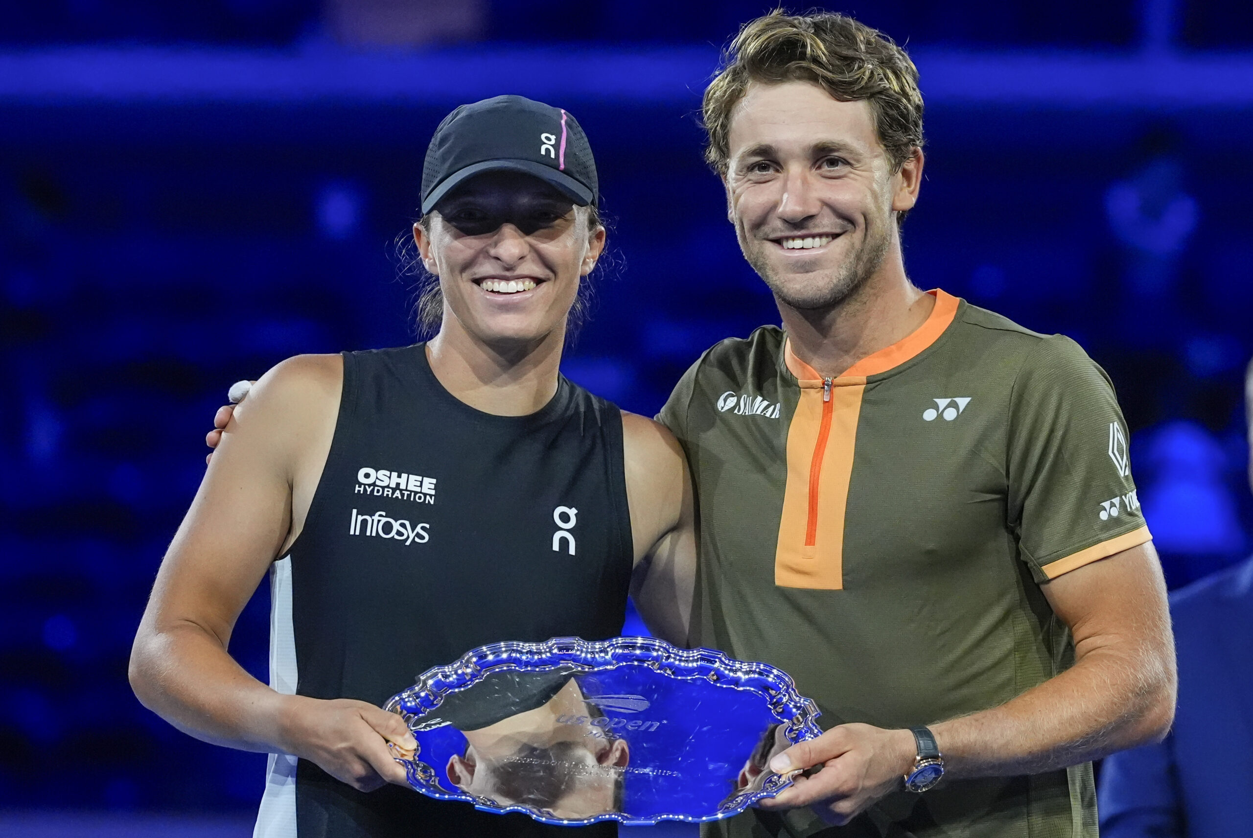 US Open. Iga Świątek i Casper Ruud finalistami rywalizacji mikstowej