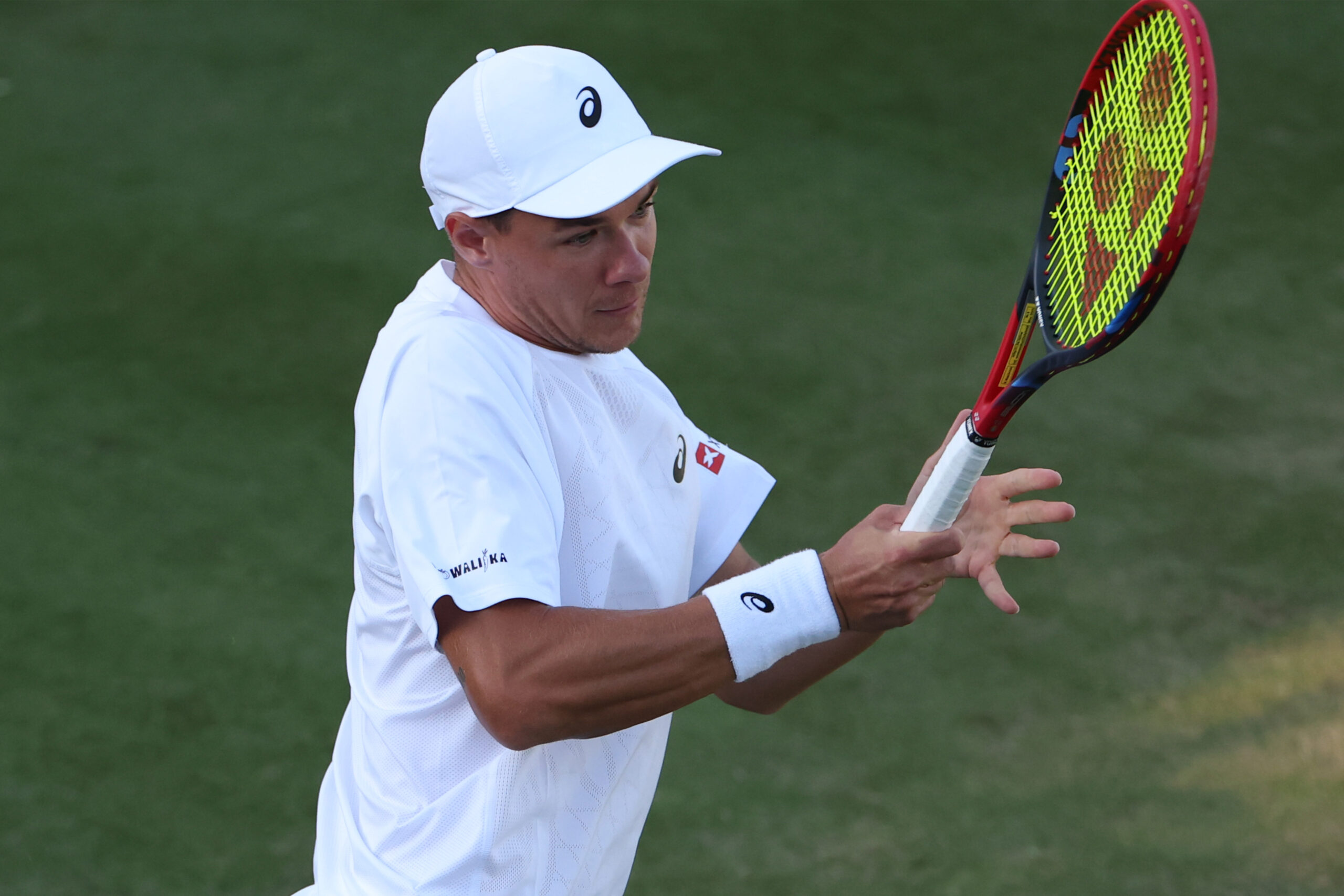 Wimbledon. Majchrzak i Drzewiecki z przegraną po wyrównanym spotkaniu