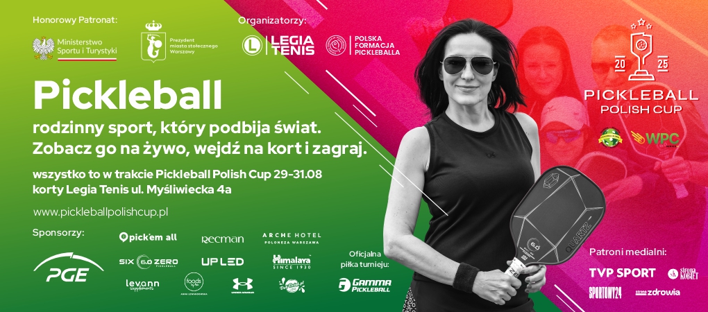 Pickleball Polish Cup 2025 – międzynarodowe święto pickleballa po raz pierwszy w Warszawie