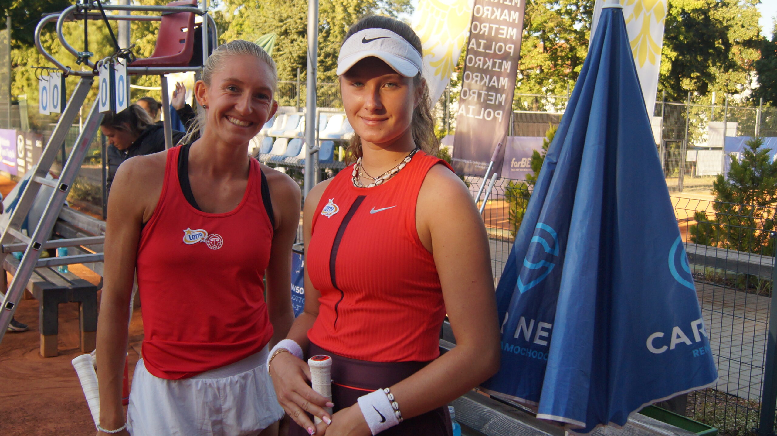 Bytom. Weronika Ewald i Zuzanna Pawlikowska najlepsze w deblu