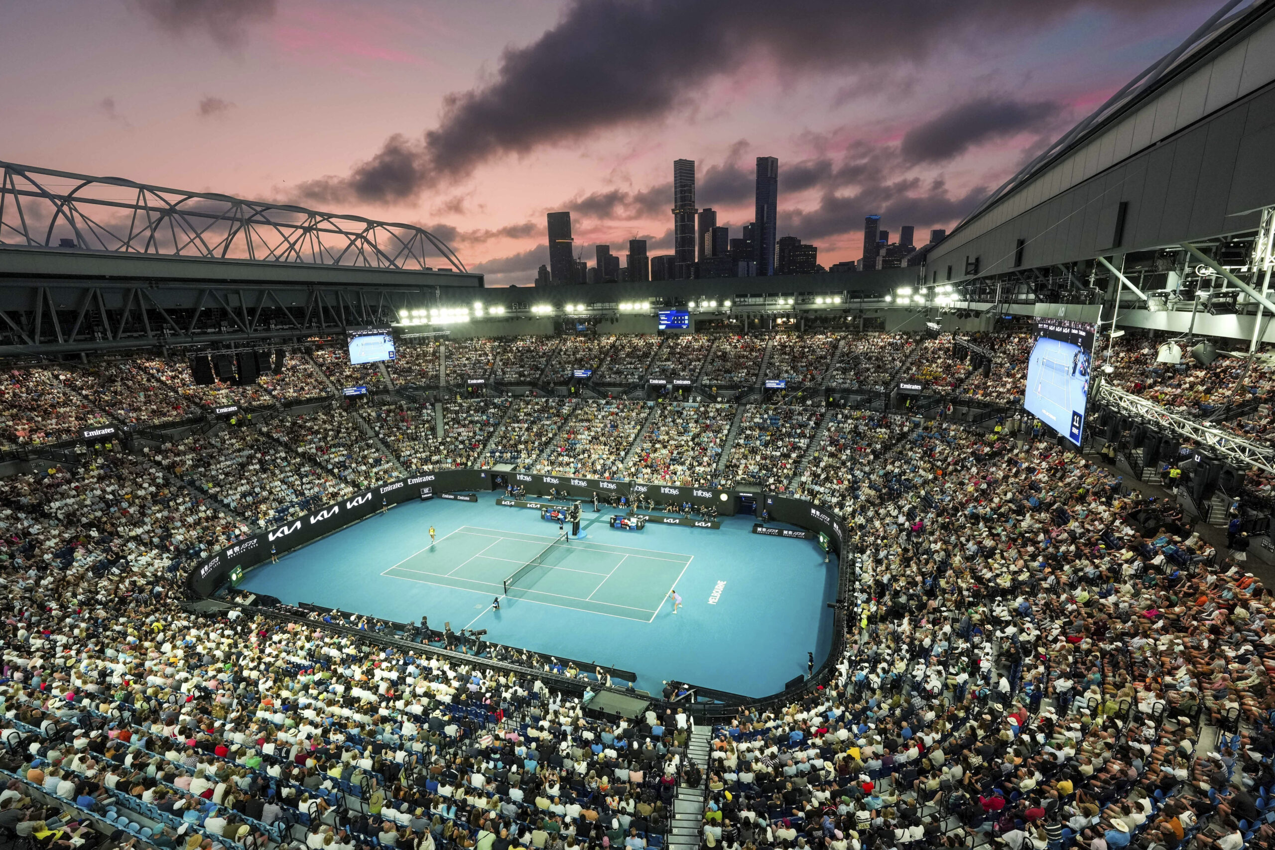 Australian Open. Muzyczne atrakcje na Rod Laver Arena