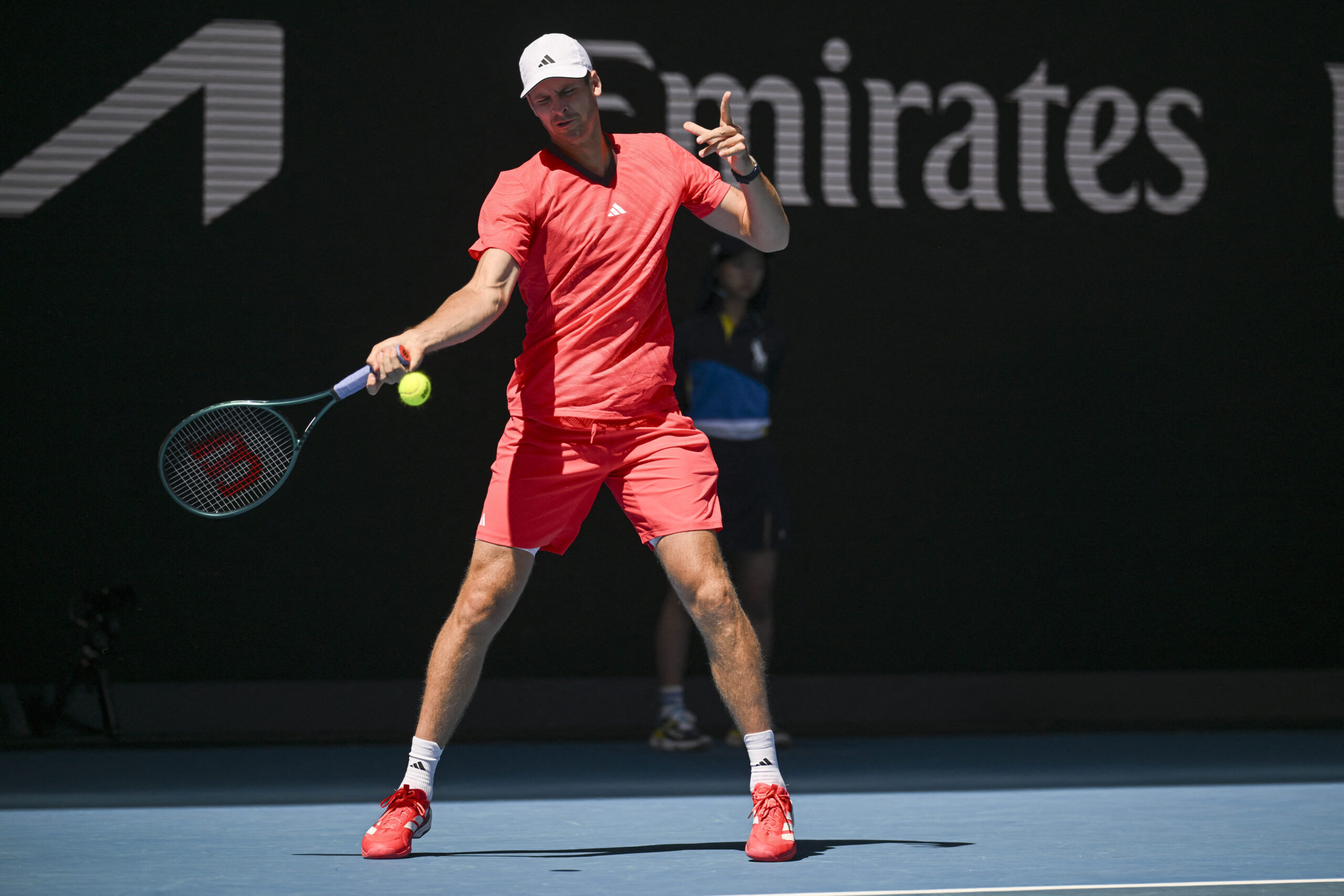 Australian Open. Hubert Hurkacz we wtorek powalczy o awans do drugiej rundy