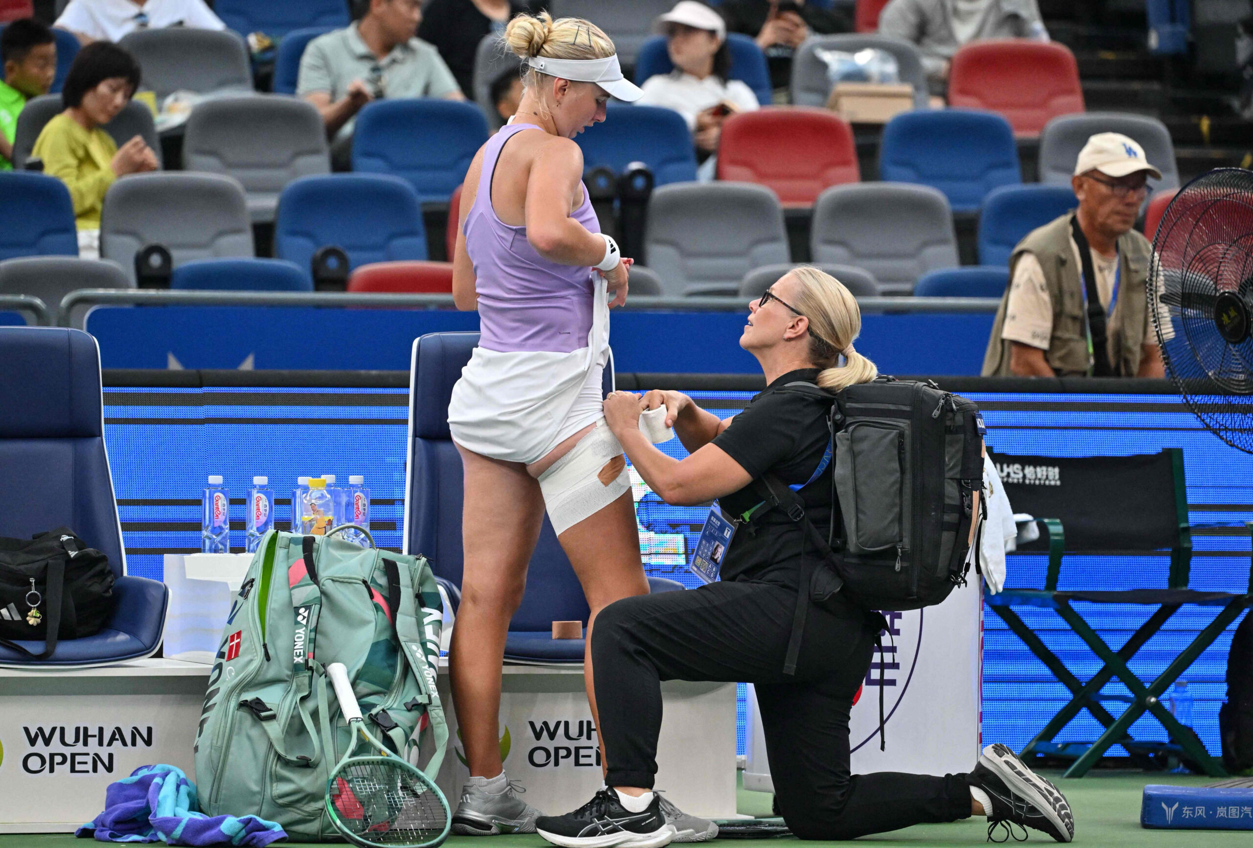 Adelajda. Andriejewa poznała pierwszą rywalkę, zmienne szczęście zawodniczek rozstawionych