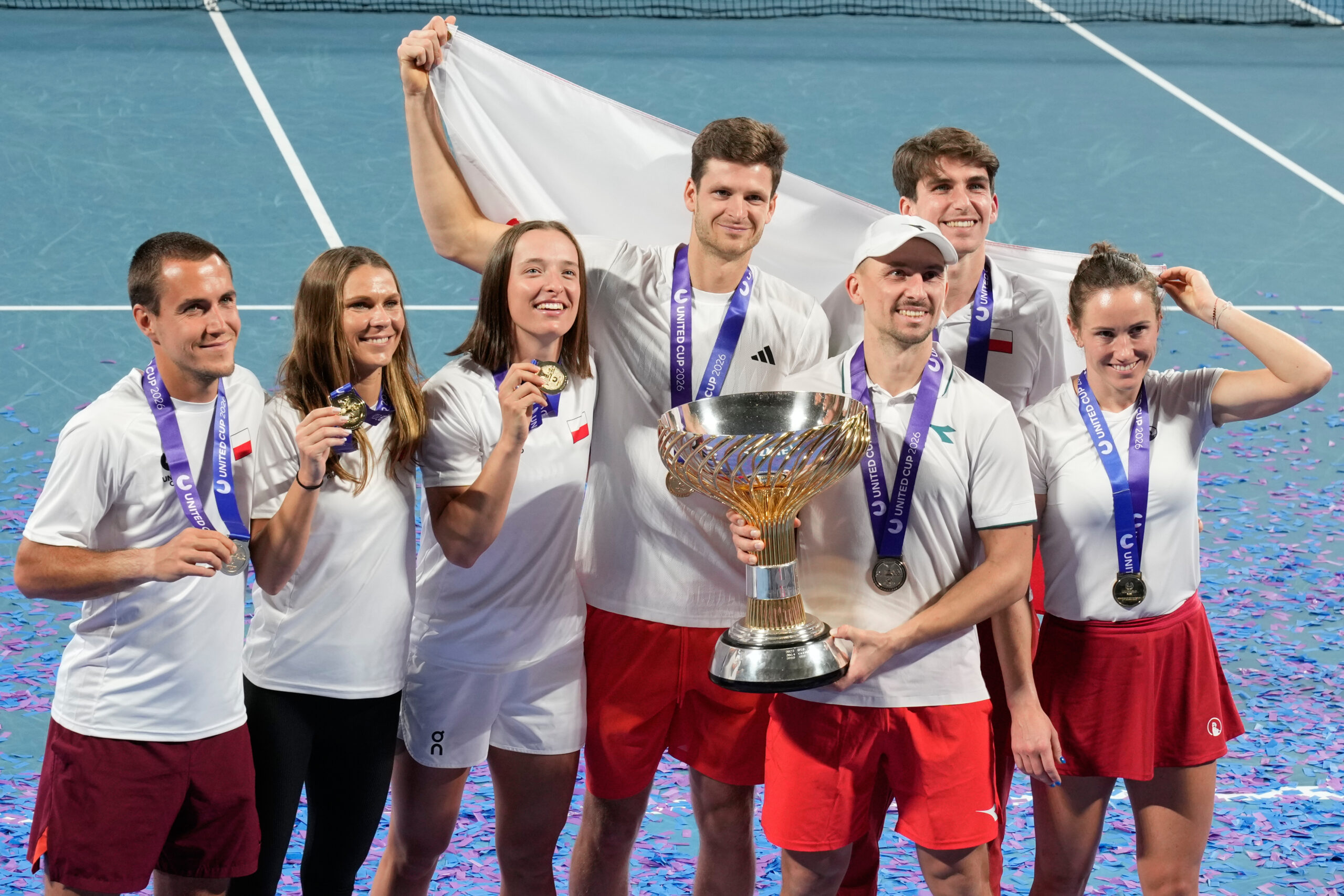 United Cup. Katarzyna Kawa i Jan Zieliński dają Polsce zwycięstwo!