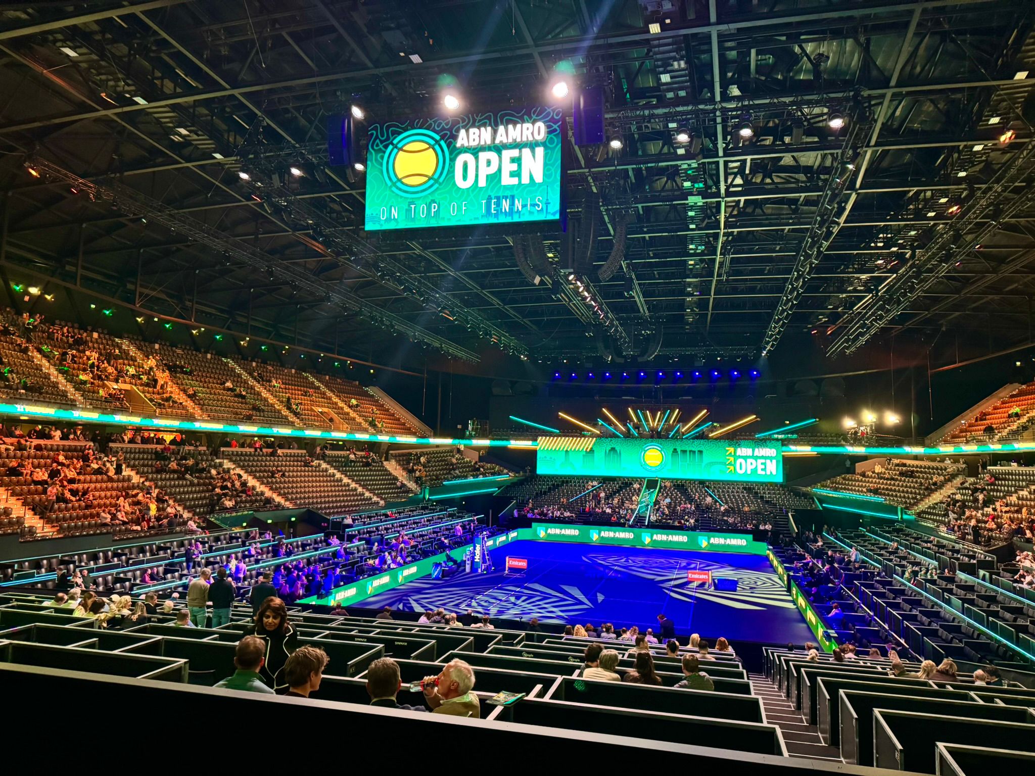 Korespondencja z Rotterdamu. Tenisowy maraton