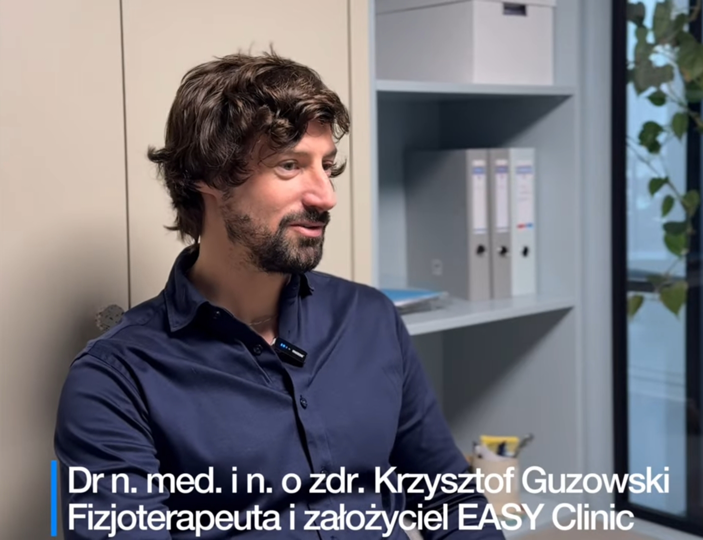 Rozmowa z dr. Krzysztofem Guzowskim, fizjoterapeutą i...