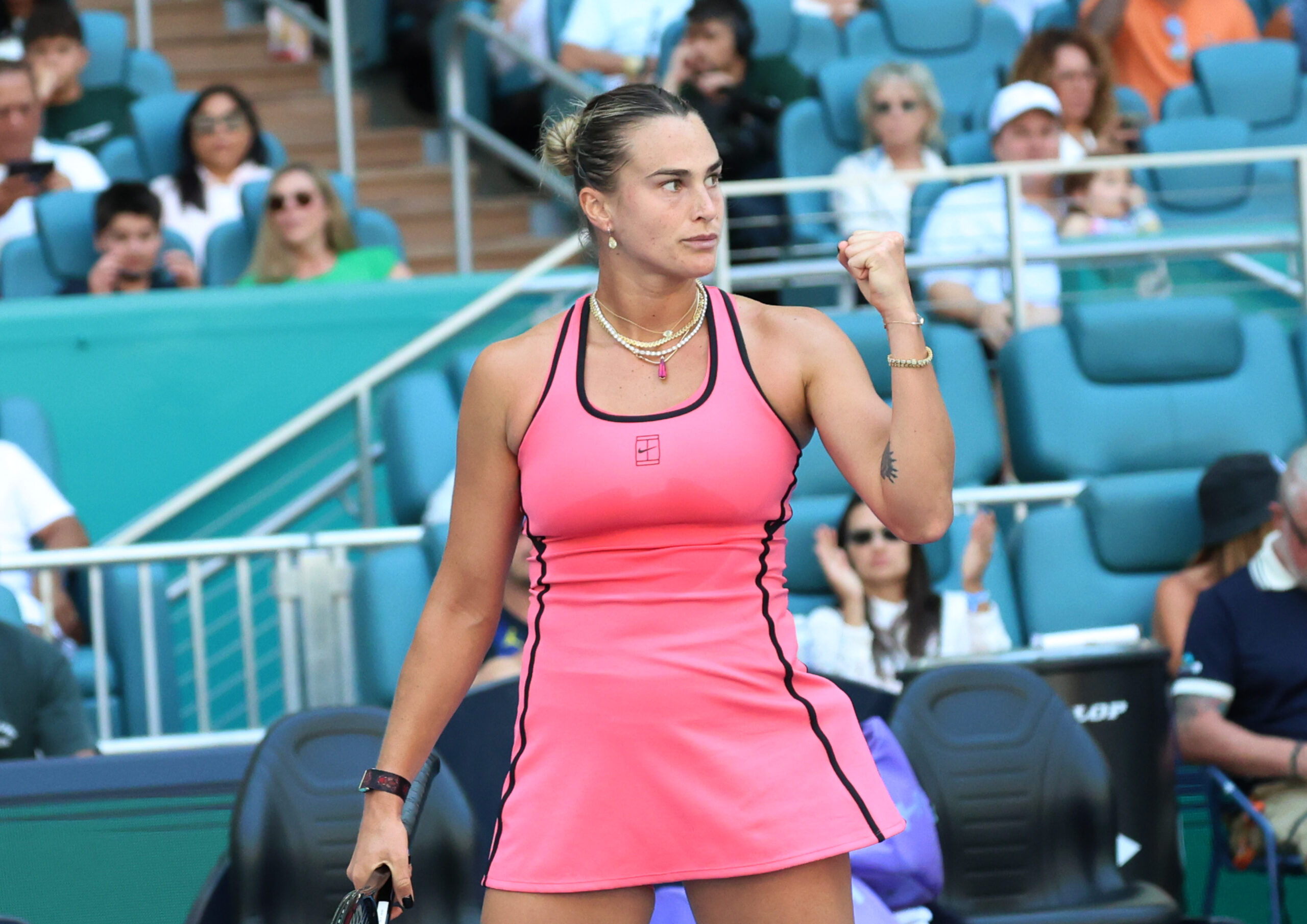 Miami. Aryna Sabalenka z Sunshine Double!