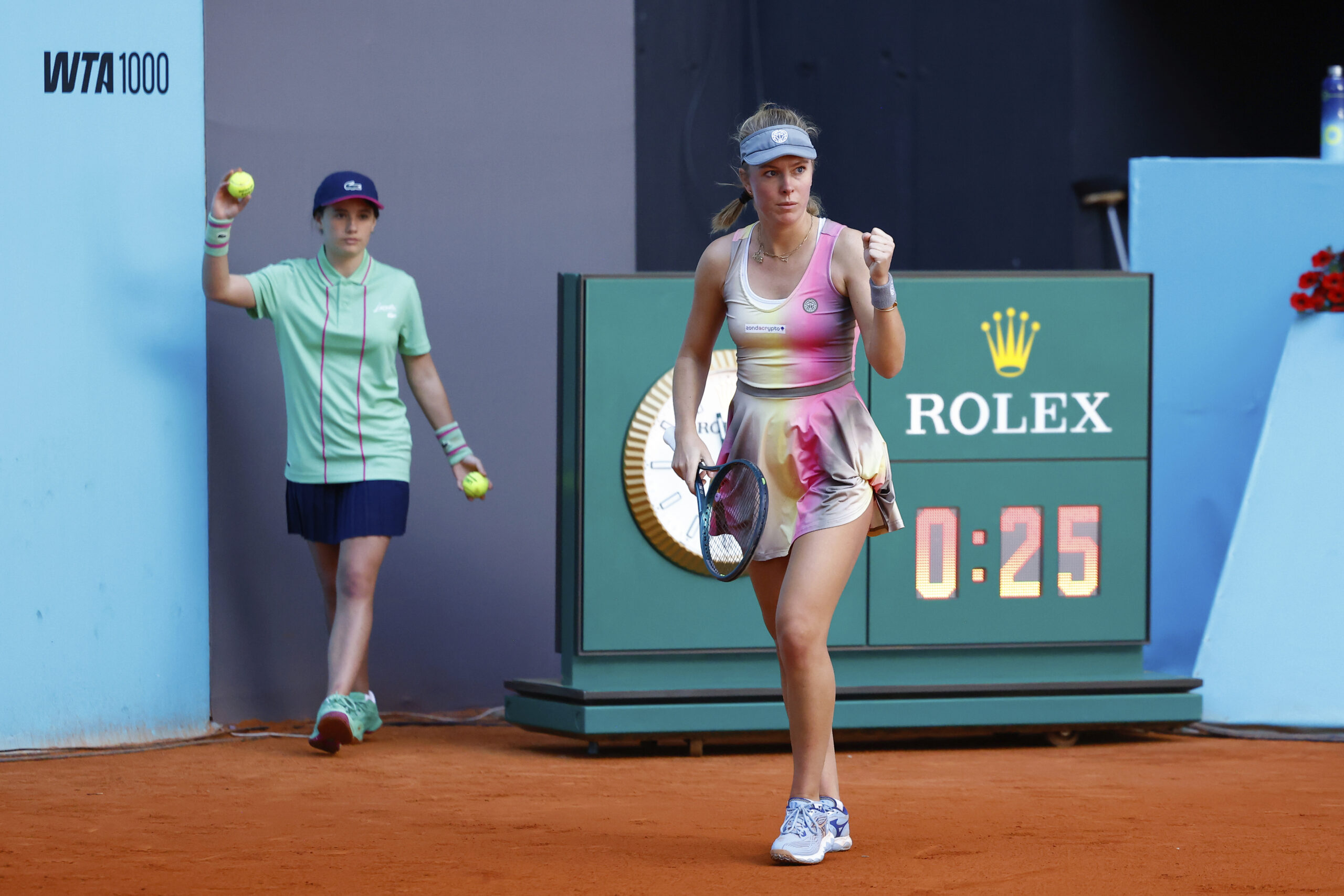 Madryt. Magdalena Fręch skorzystała na wycofaniu jednej z rywalek