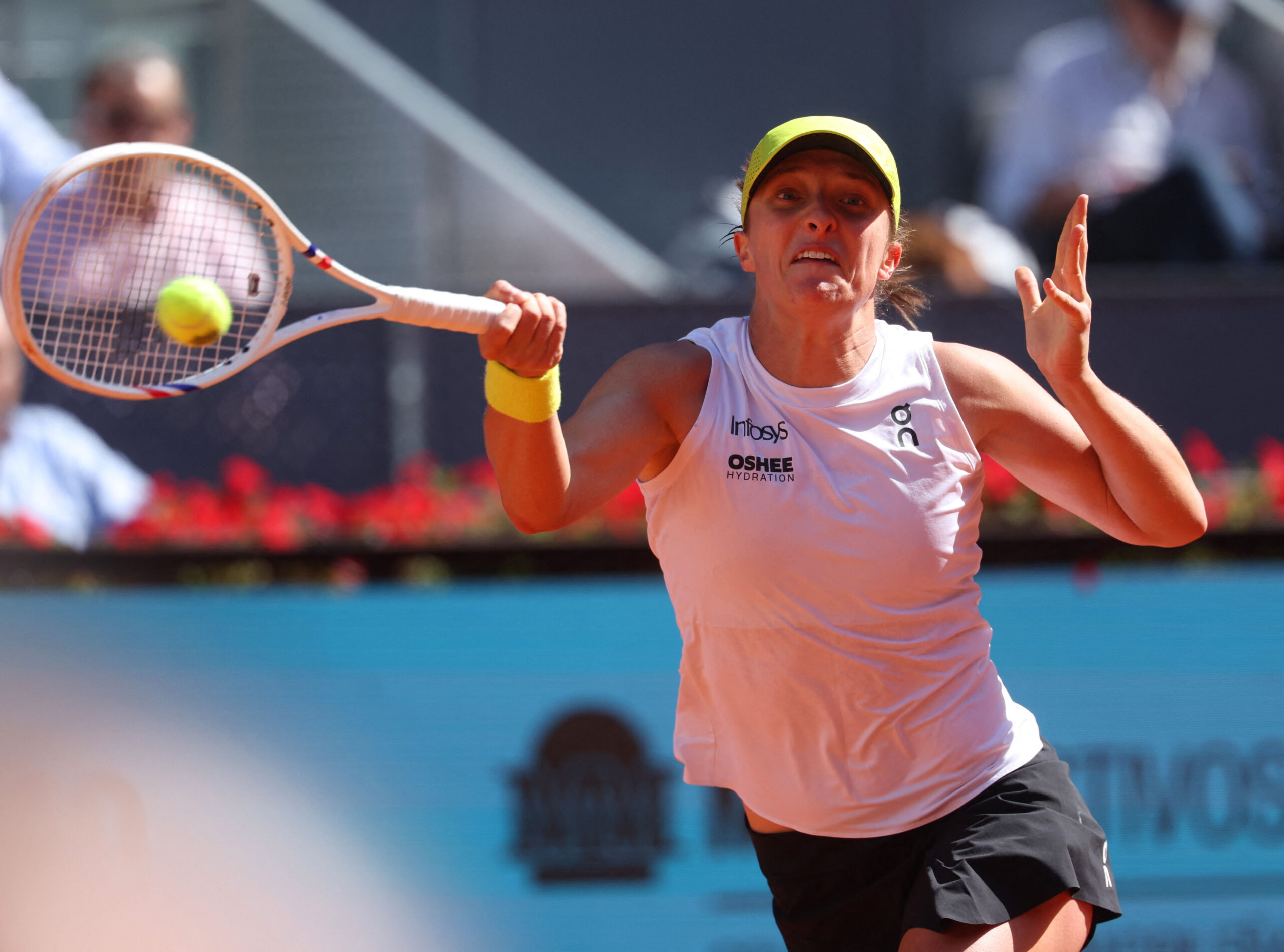 Madryt. Iga Świątek ze zwycięskim otwarciem