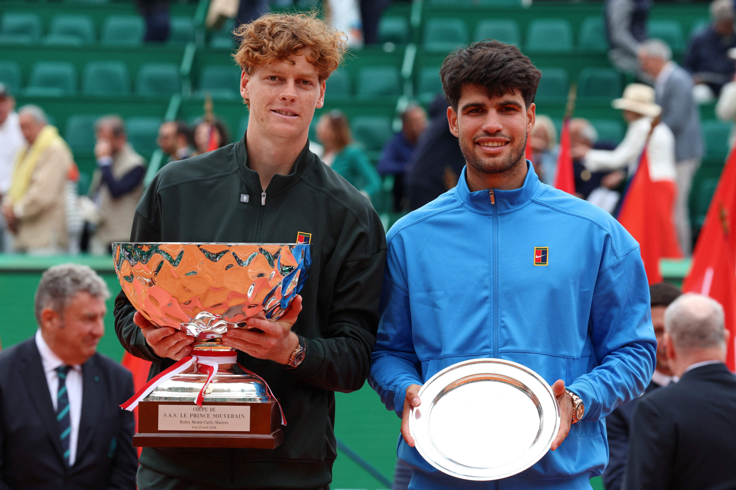 Monte-Carlo. Jannik Sinner i Carlos Alcaraz zabrali głos po finale