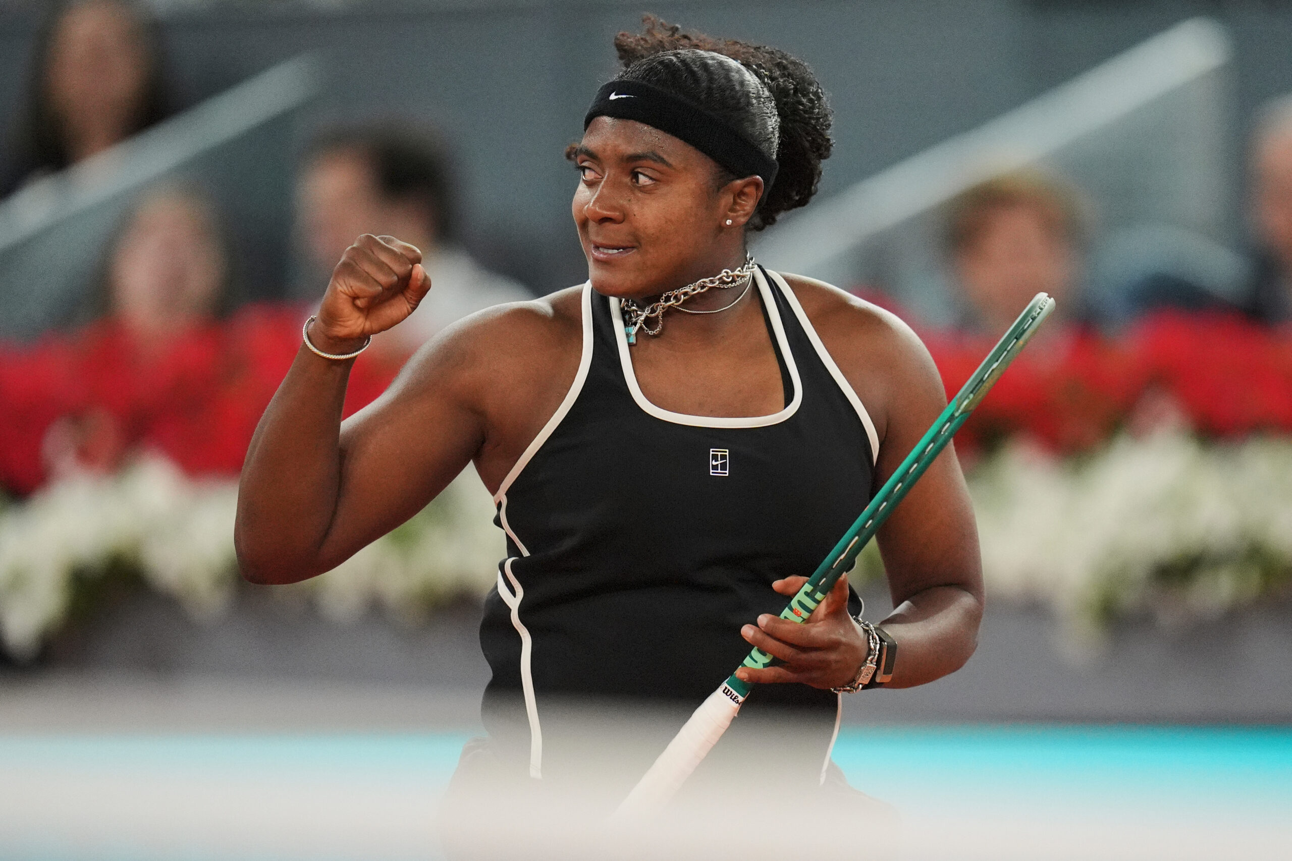 Madryt. Hailey Baptiste zatrzymuje Arynę Sabalenkę