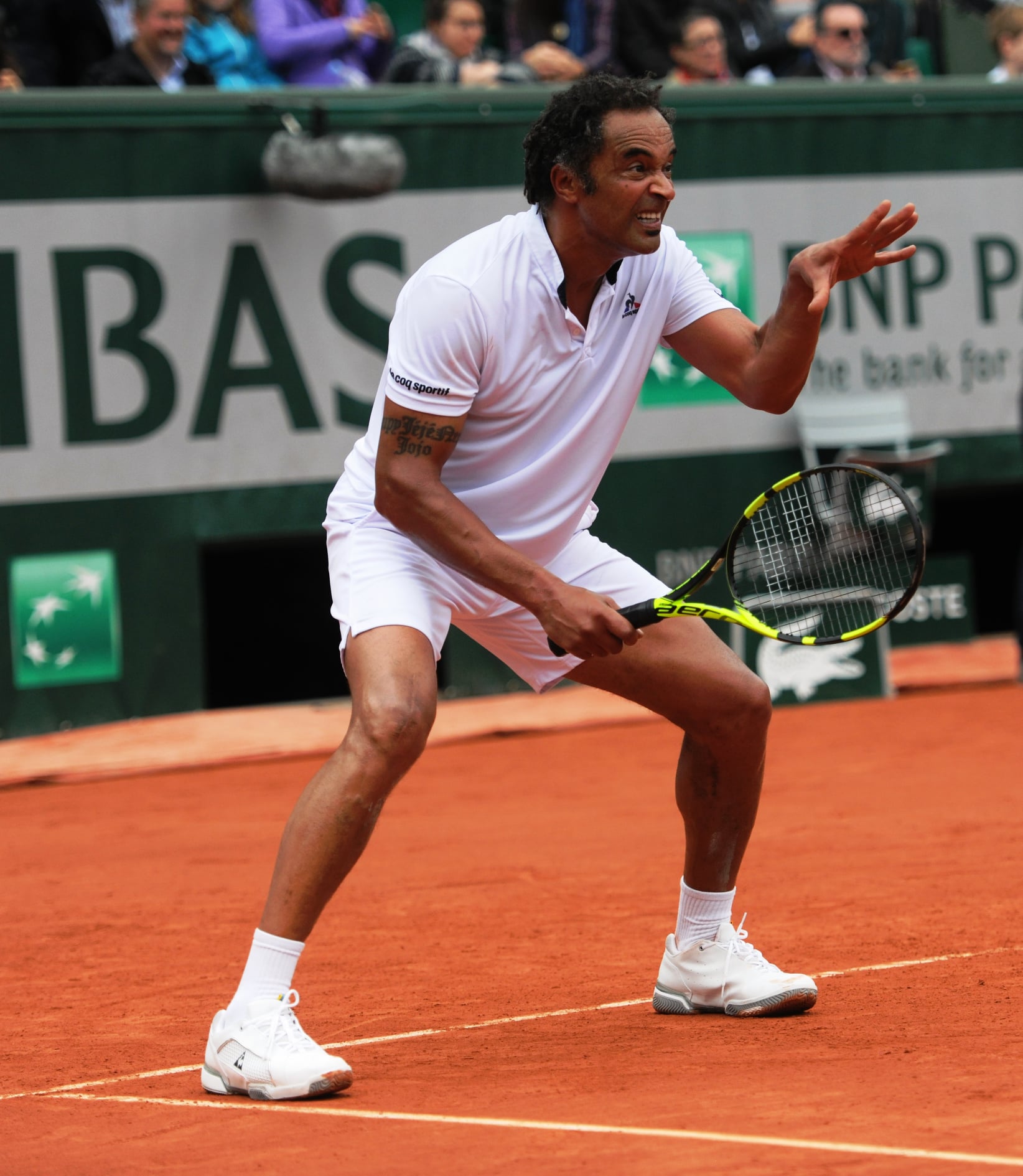 Roland Garros. Yannick Noah Day