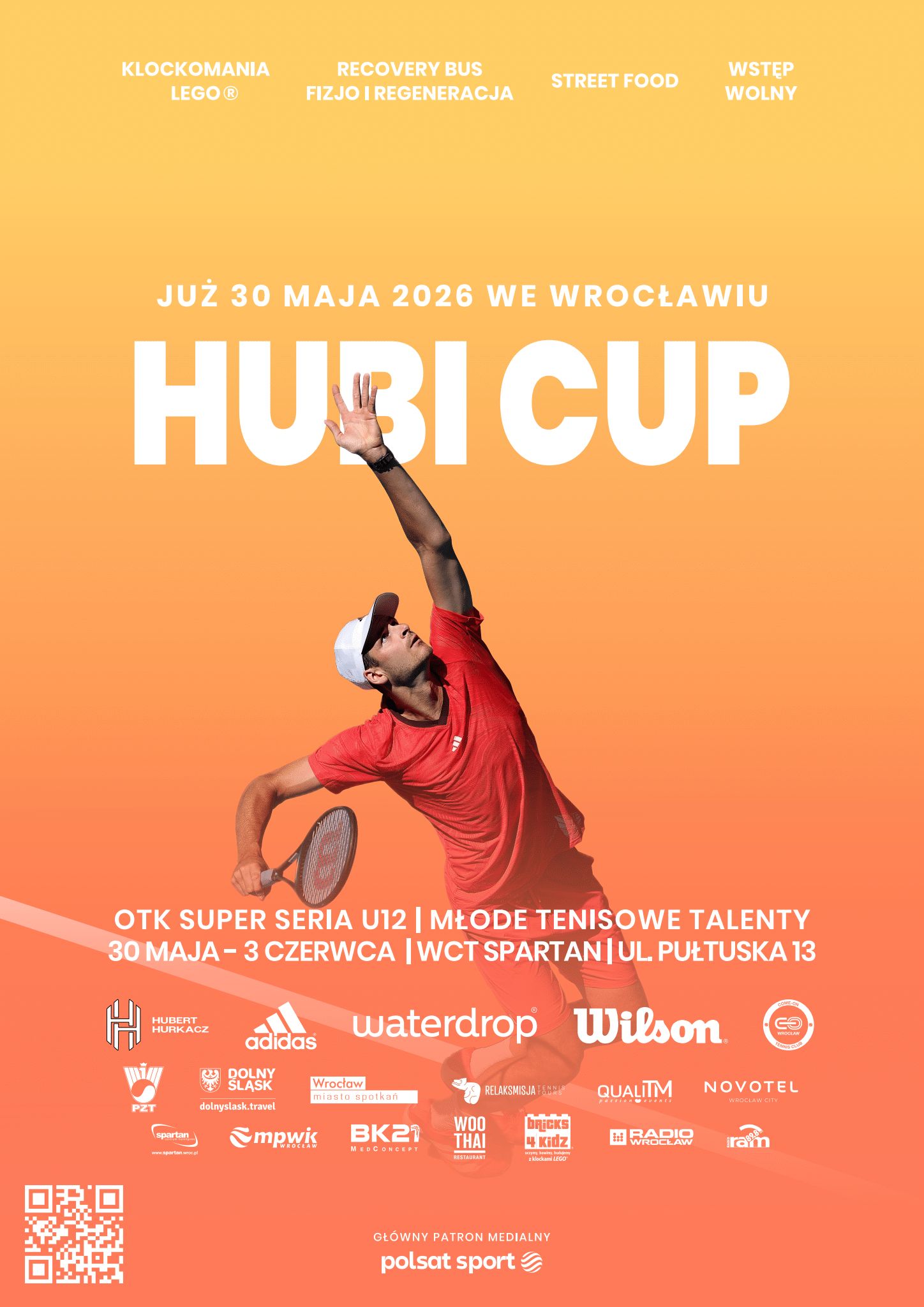 Hubi Cup 2026: dziecięcy tenis jak zawodowy tour. We Wrocławiu znów zagrają młode talenty