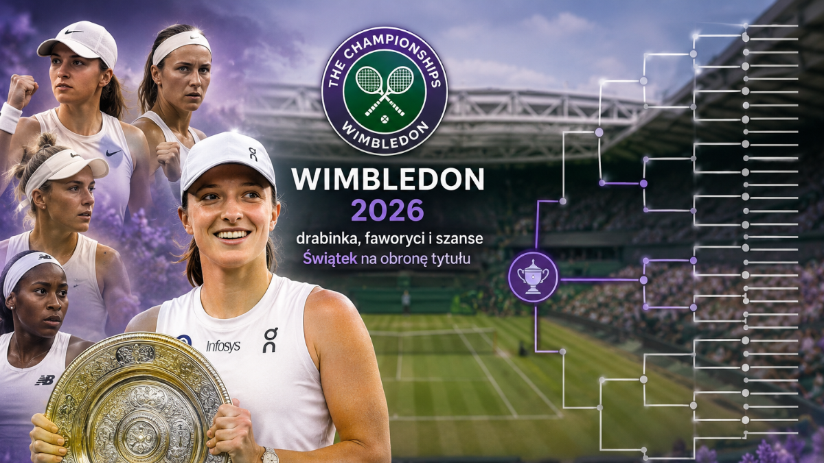 Wimbledon 2026 — drabinka, faworyci i szanse Świątek na obronę tytułu