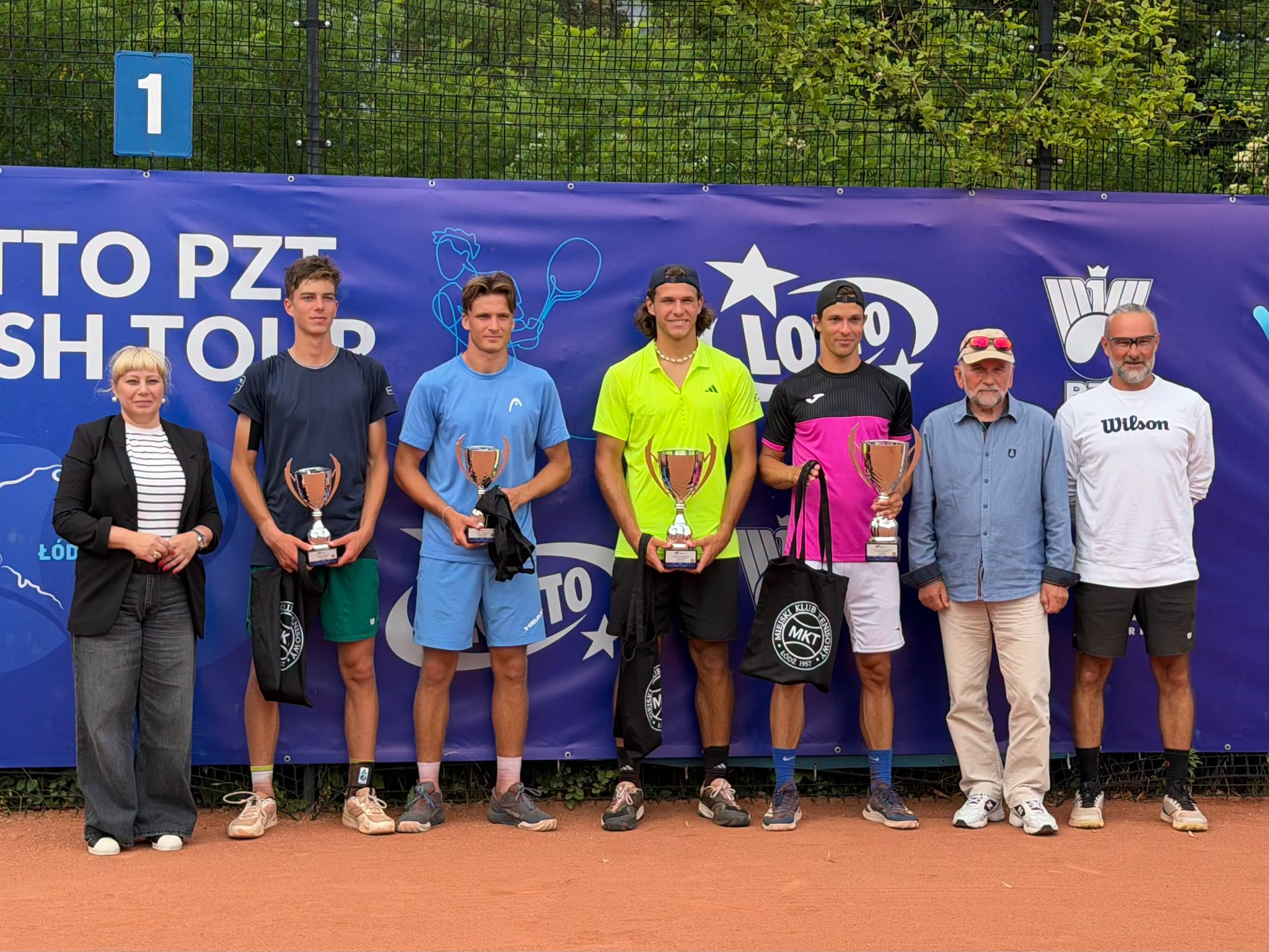 Łódź. Berkieta i Bojarski mistrzami turnieju deblowego