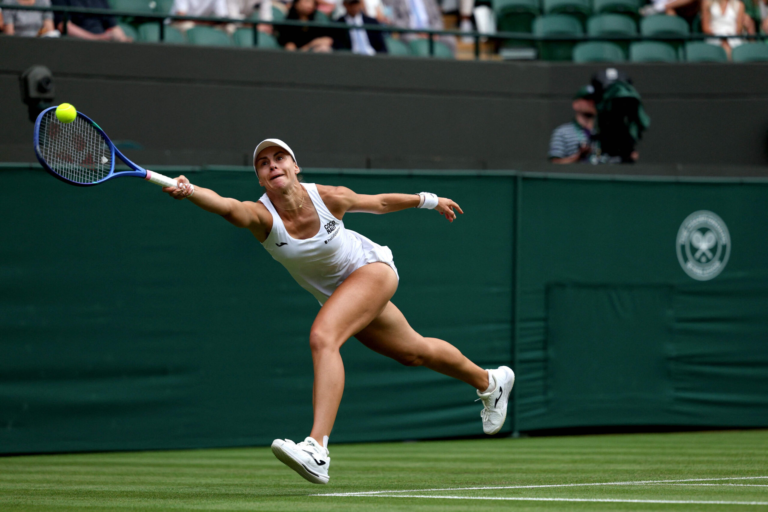 Wimbledon. Magda Linette bez awansu w grze podwójnej