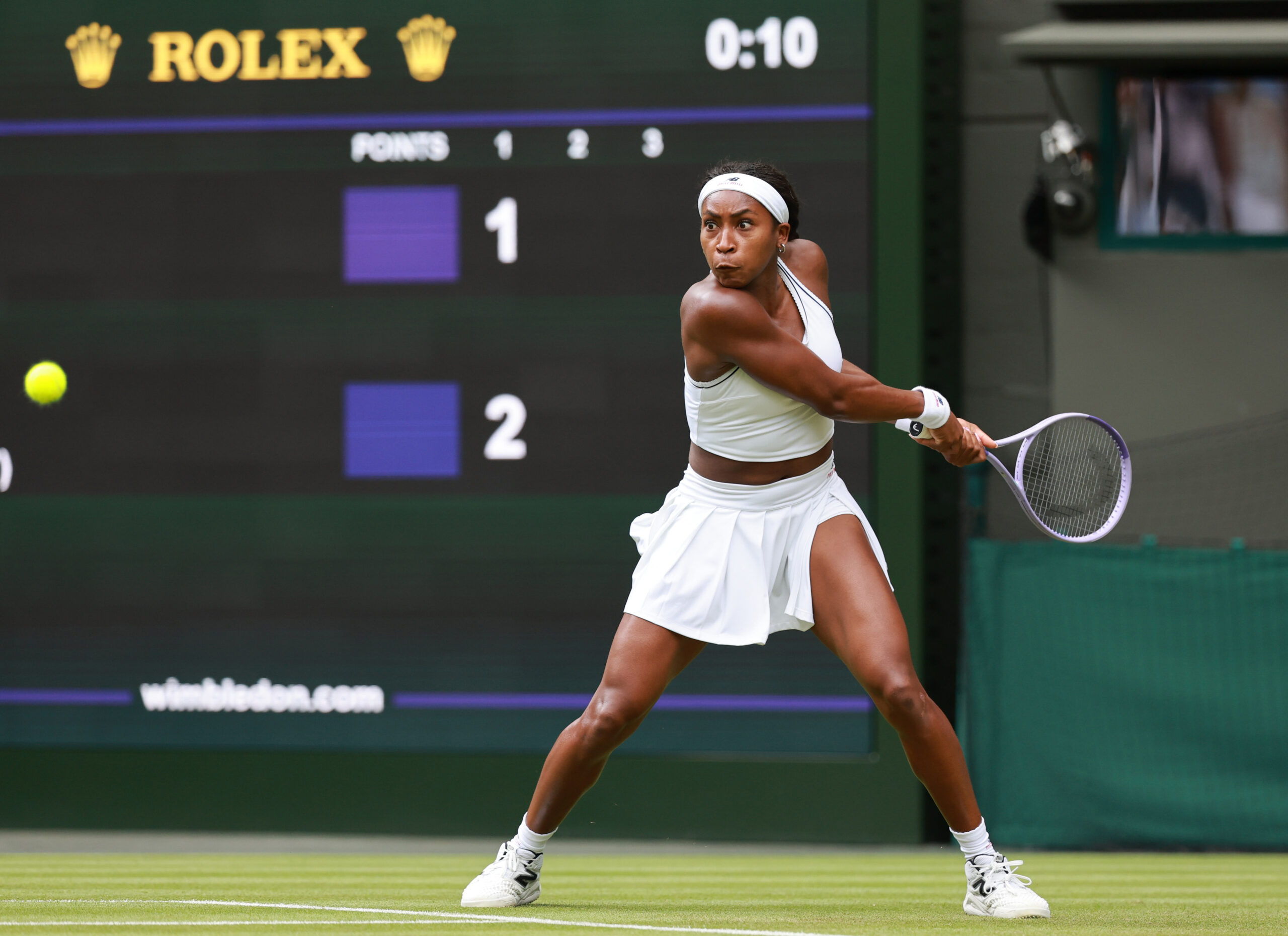 Wimbledon. Koniec występu Andriejewej, Coco Gauff wyszła z opresji
