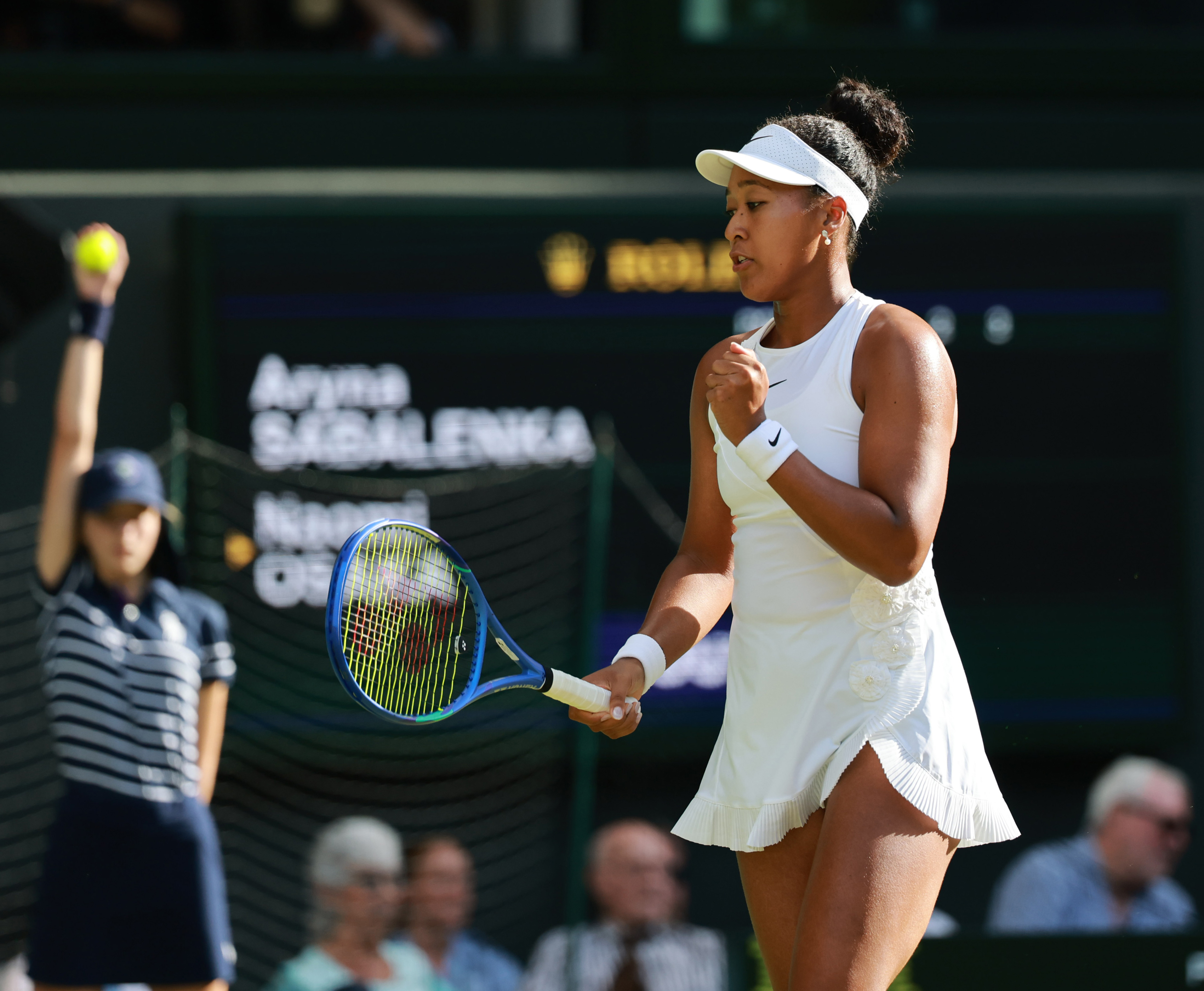 Wimbledon. Naomi Osaka zatrzymała Arynę Sabalenkę