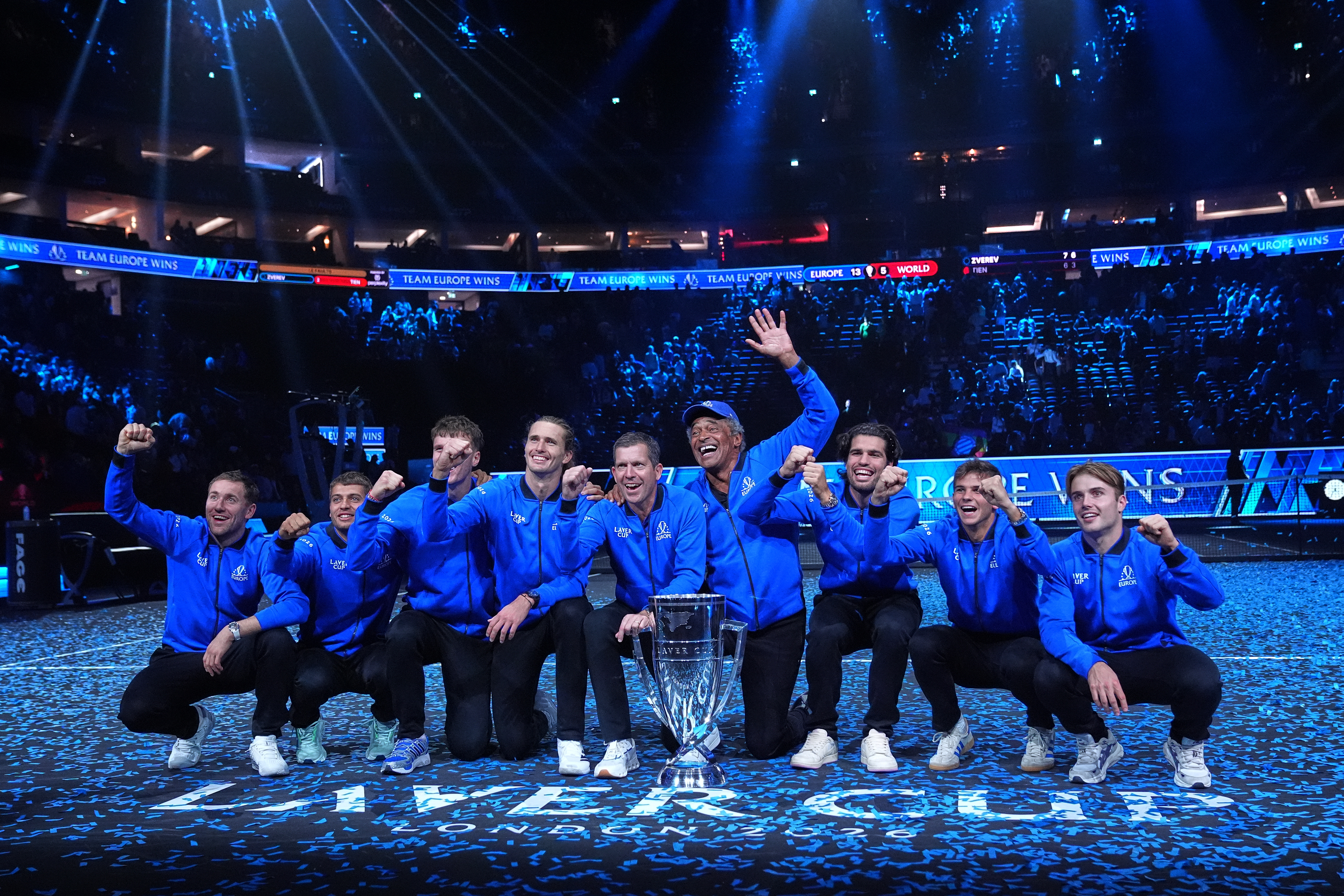 Laver Cup. Europa bezbłędna w trzecim dniu. Zverev przypieczętował zwycięstwo