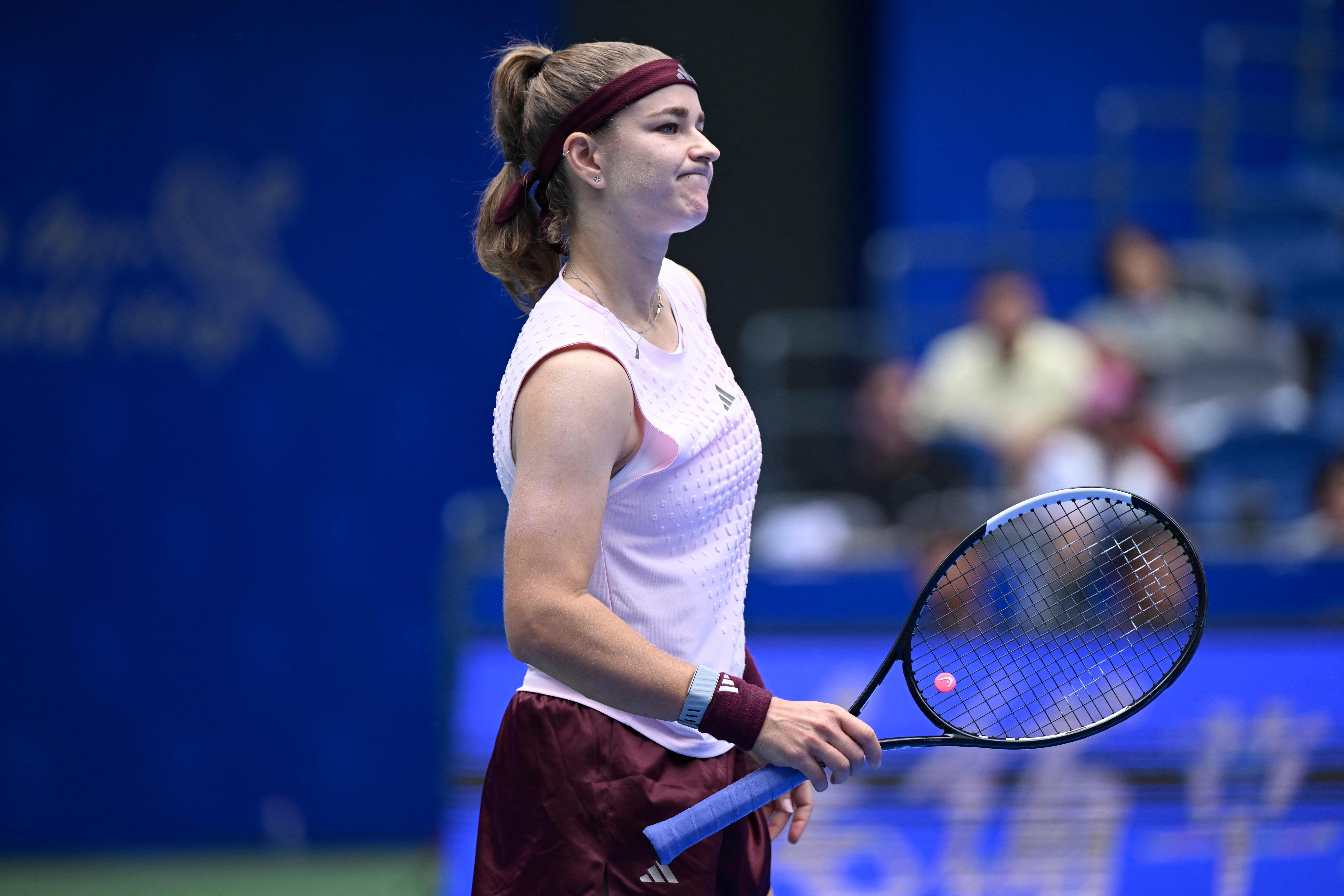 Wuhan. Karolina Muchova zatrzymana przez Dianę Shnaider